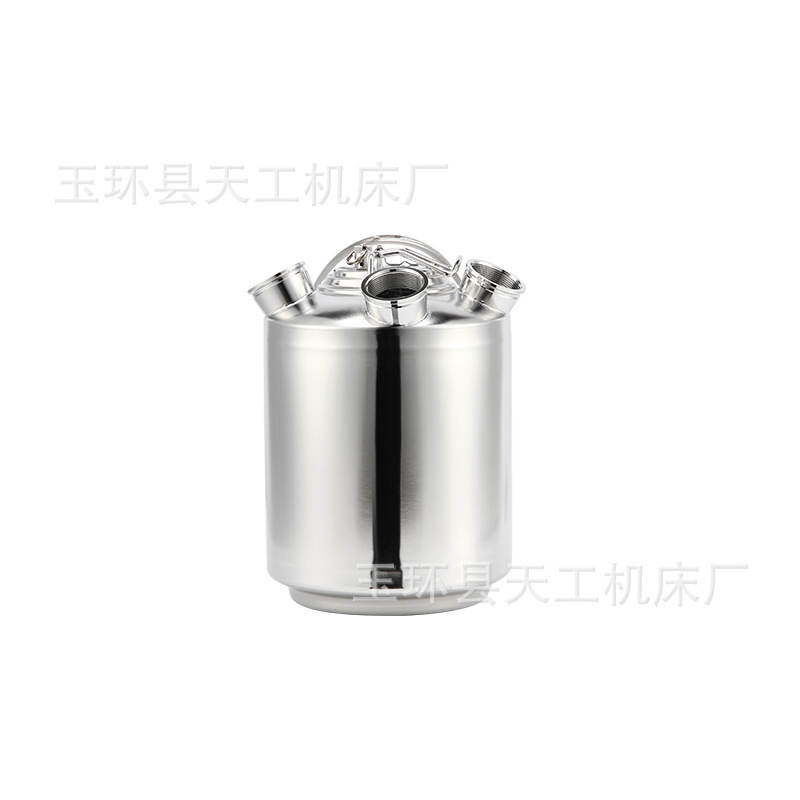 10L stainless steel three-hole cleaning drums