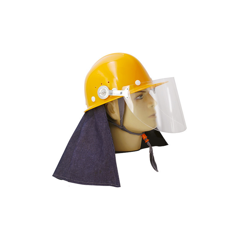 Smelter insulation head steel resistant to high-temperature mining belt screen resistance to batch-bud glass steel helmet customisation