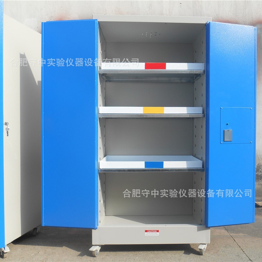 An explosion-proof cabinet for chemical drugs.