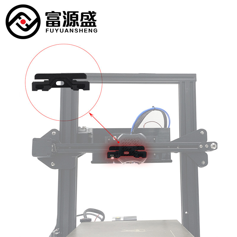 3D打印机配件 Ender-3/Ender-3 V2/VONRN FDM打印机LED喷嘴照明灯