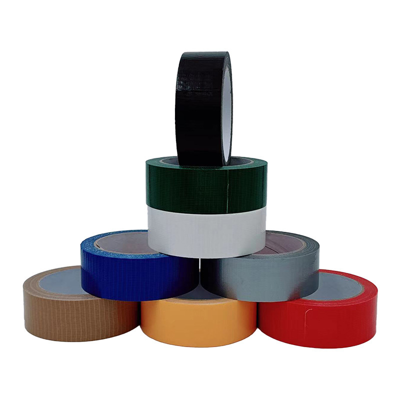 Wholesale, colored duct tape, high waterproof, wind-resistant carpet stitches fixed.