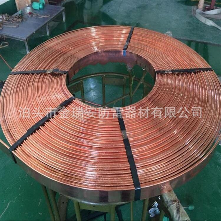 40x4 copper-coated steel, 40x4 tin-coated steel, mine-protected steel.