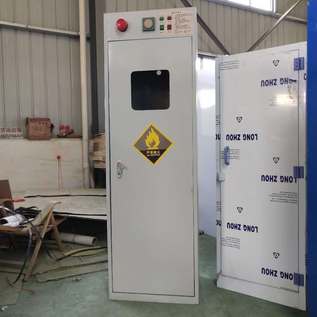 Gas cylinders, hydrogen oxygen acetylene storage cabinets, gas cylinders blastproof cabinets, automatic alarms, automatic venting.