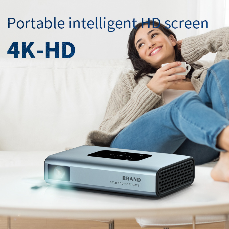 2020 new 4K high-level projector with micro-wire projector home office business