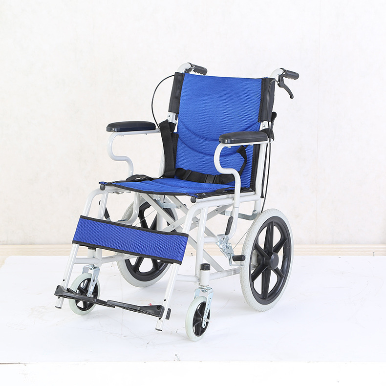 Wheel-chair vehicle folding of super-light, small-scale hand-to-hand vehicles for disabled persons with disabilities who have been crippled exclusively for older persons