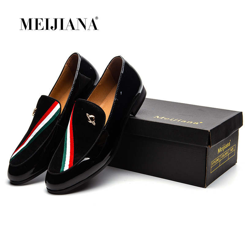 Cross-border, large-sized soybeans man, Meijiana recreational shoes, Korean-style.