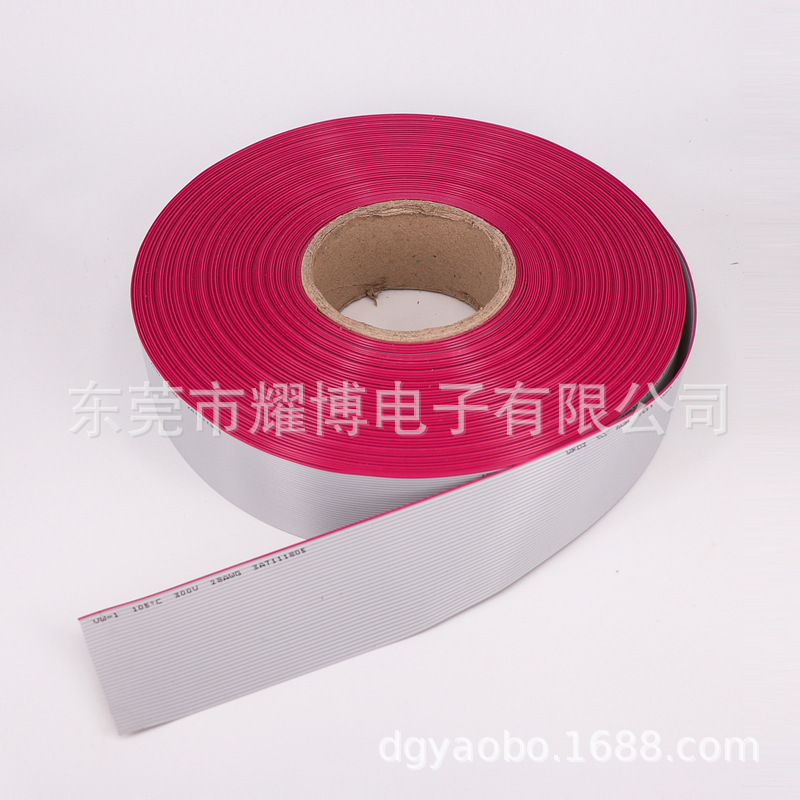 UL 2651 Red Edge Grey Line 28AWG 20P 1.0 Spacing