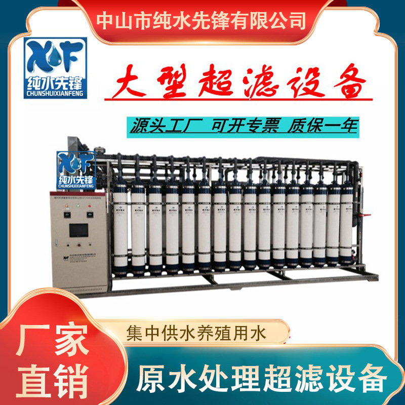 Raw water treatment superfiltration equipment 1-200T/H farm water reuse in rural centralized water supply