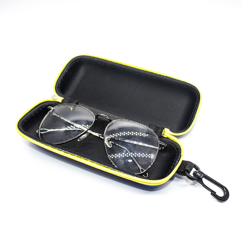 New sports zipper EVA anti-solvable sunglass glasses box periscope box to print