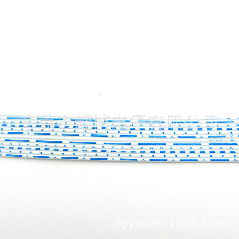 UL2468 Blue and White Line 22AWG 2P PH = 1.7MM ROHS+REACH NP