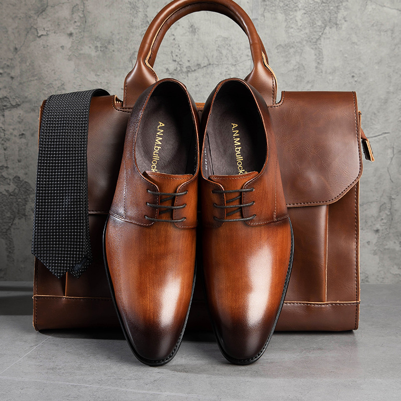 The "One Hair" Source Factory is in the middle of a business with a red-coloured man's shoes.