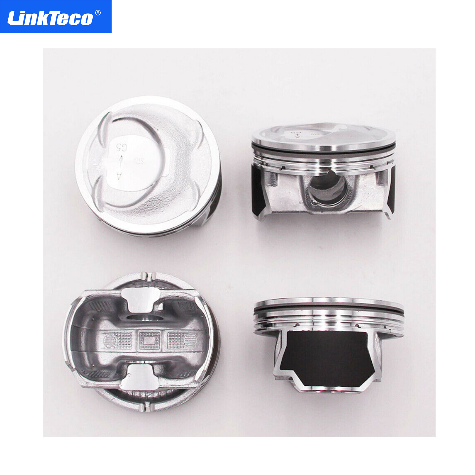 4x Connecting Rods + Piston Kit applies 11-13 Hyundai Kia 2.4L