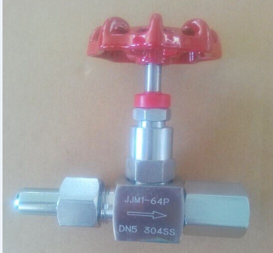 Pressure-stamp valve, four fluorine seal, high temperature, high pressure, JJM1.