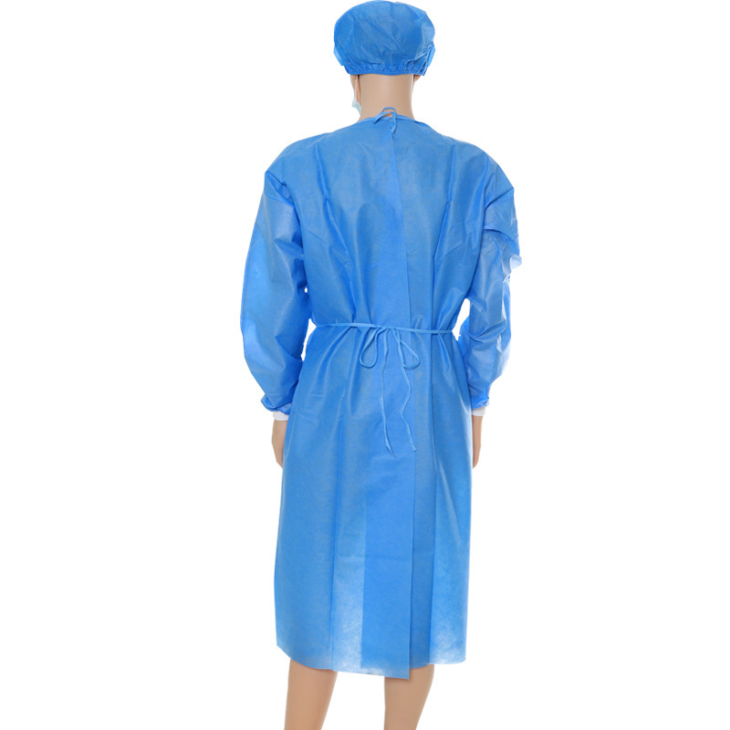 One-time SMS45 g PP+PE suit blue back-dressed work clothes waterproof and thick