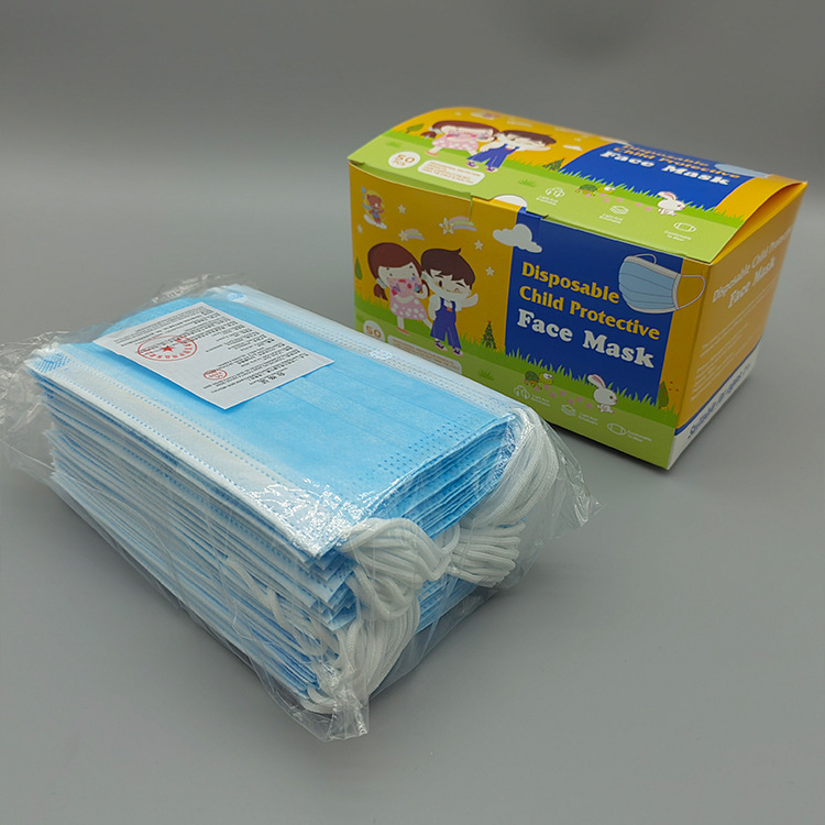 Single package for children with three layers of smelt-jet plaster in one-time children ' s cartoons