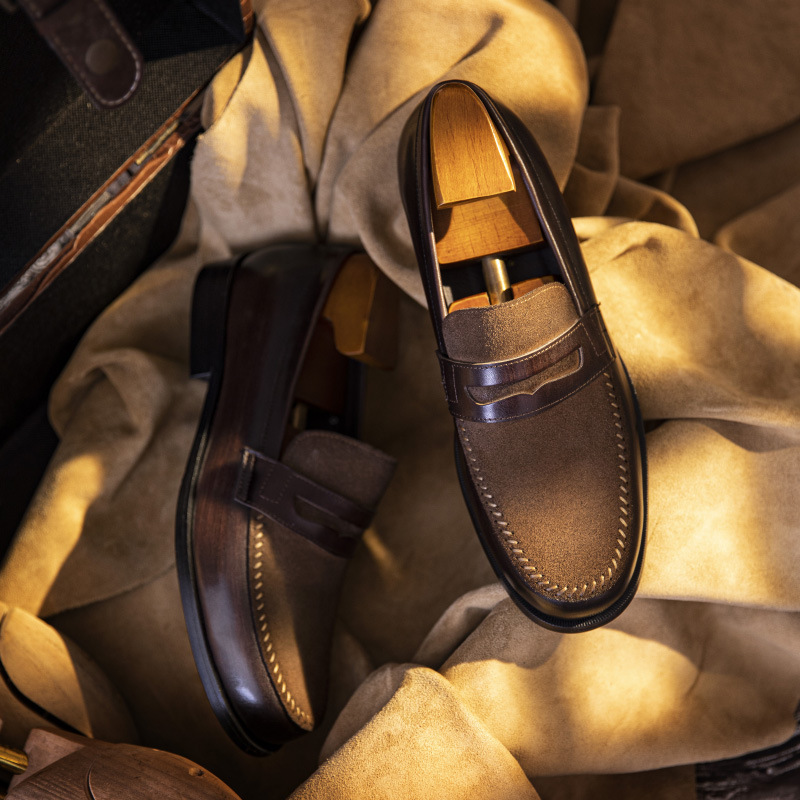 "One is also a factory price" for a man's leather business.