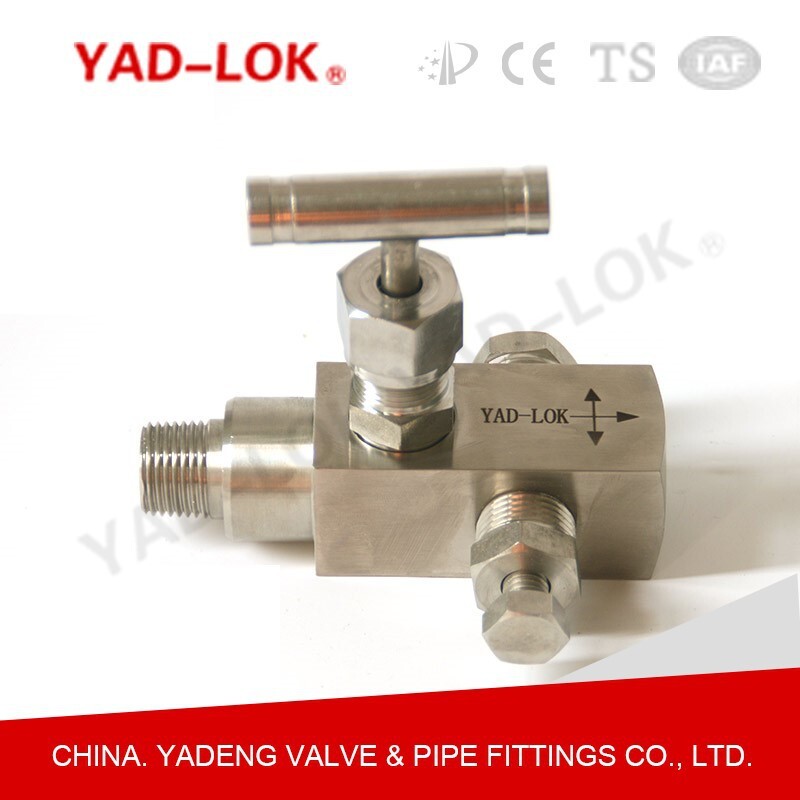 YAD Yadin stainless steel manual multi-port meter valve JG-1F blockhead, excretion valve