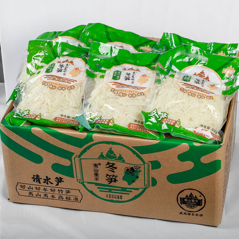 廠家批發餐飲清水筍食材1kg/中餐商用新鮮山林食品大批量清水筍絲