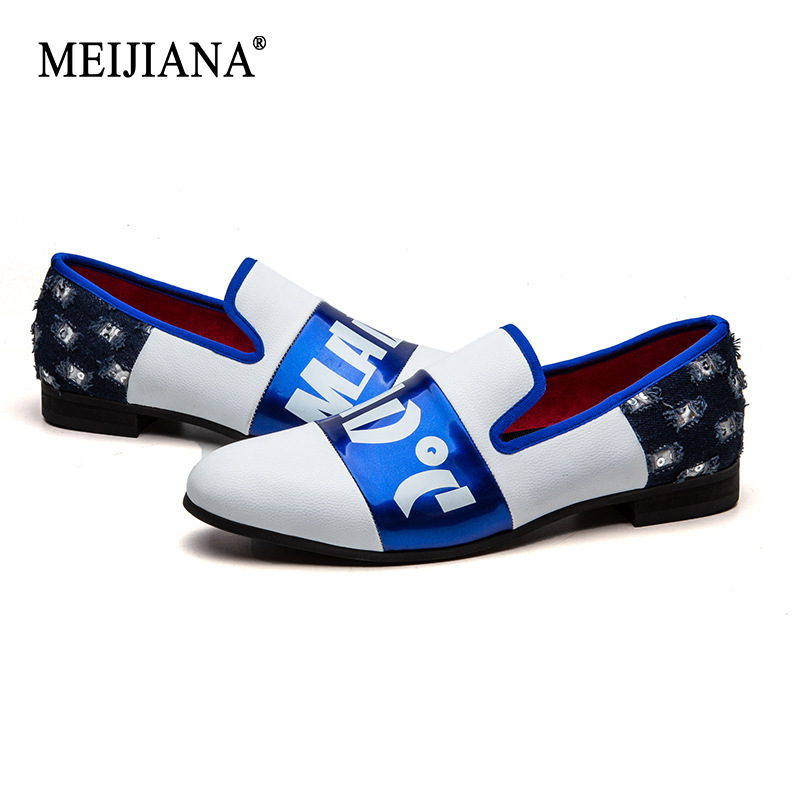 The big cross-border leather shoes, the Meijiana men of Europe and America, are dressed up in British Leisure Business shoes.