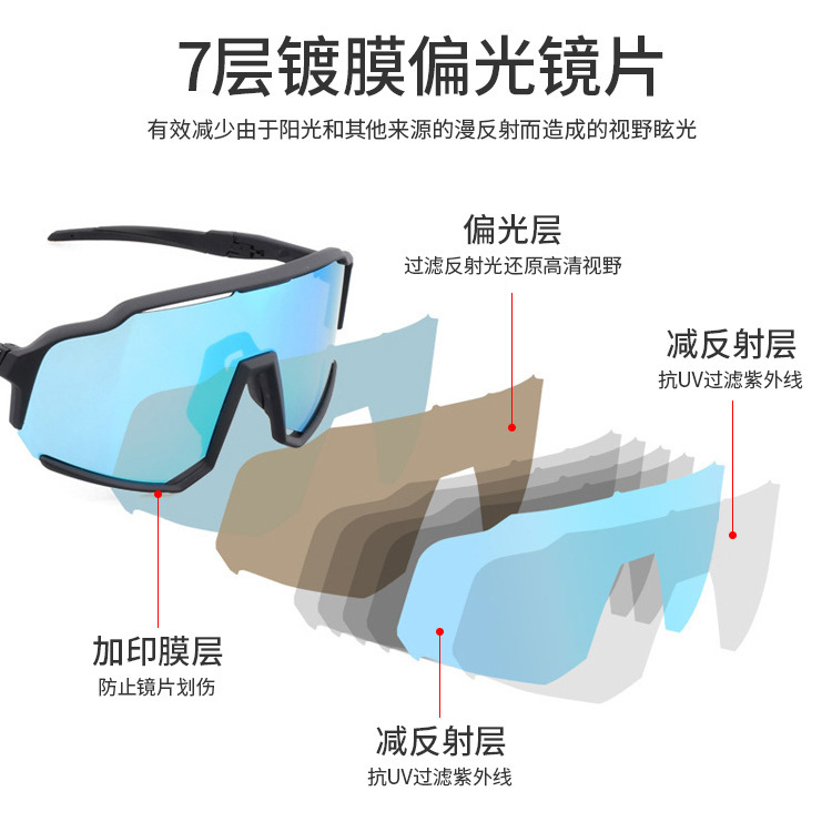 Wholesale cycling glasses for a bike-backed Amazon-explosive sunglasses.