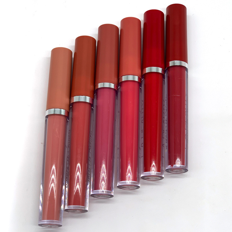 A 6-coloured coat of lips without a glass of liquid lip makeup without a small volume of LOGO wholesale cross-border cosmetic OEM