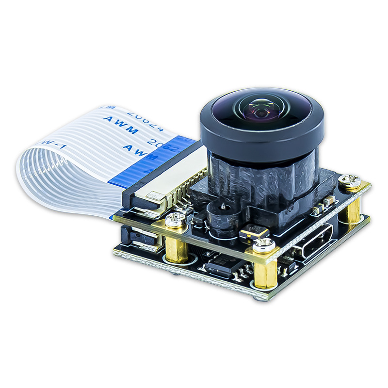 Berry 4 generation b 2 generation 3 generation b part camera module csi/usb double interface 222 degree panorama team