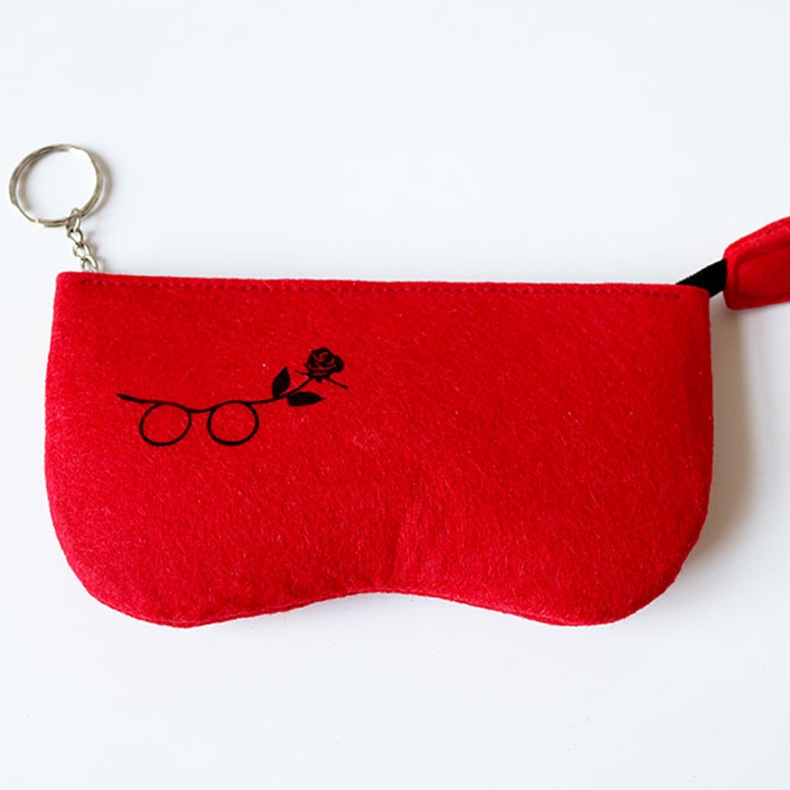 Fashion-fruit glasses bag, short glasses bag, sunglasses box.