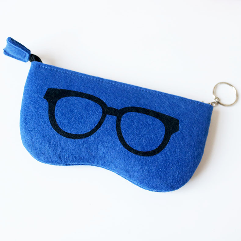 Fashion-fruit glasses bag, short glasses bag, sunglasses box.