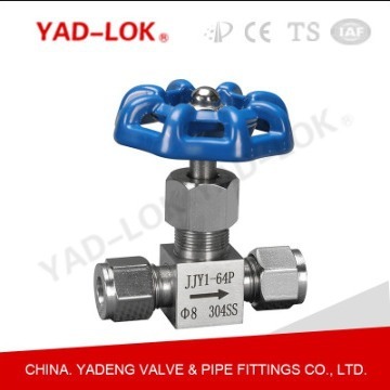 Card pin valve, double card, high temperature, high pressure, JJY1.