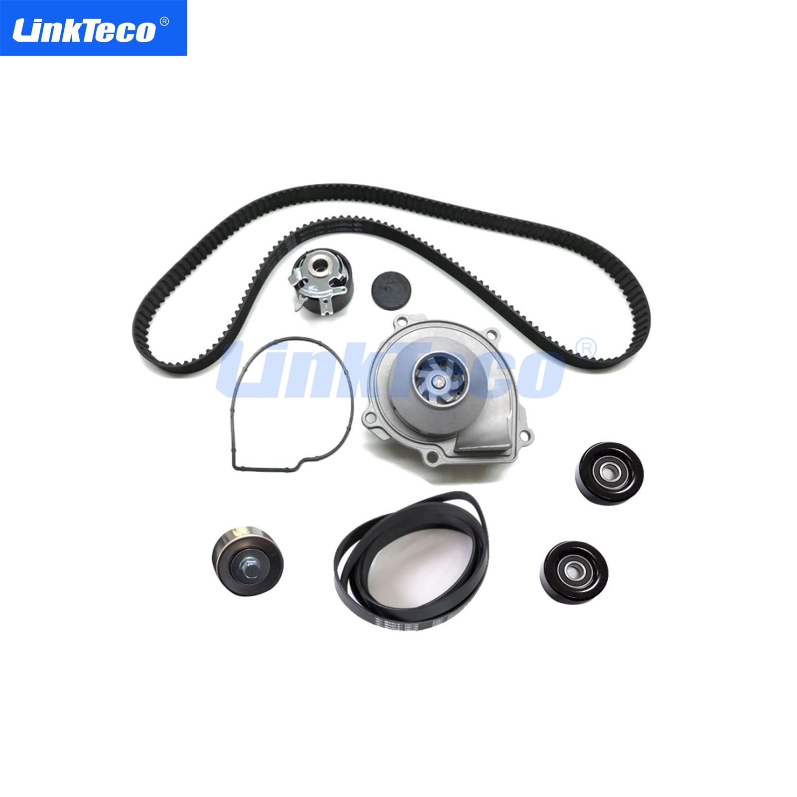 Timing Belt Kit applies to 08-12 jeep2.8 6PK2453 68027359A