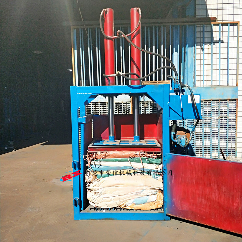 Xử lý tùy chỉnh 10 tấn bộ đóng gói thủy lực, thùng rác cỡ nhỏ, túi nhựa, máy đóng gói