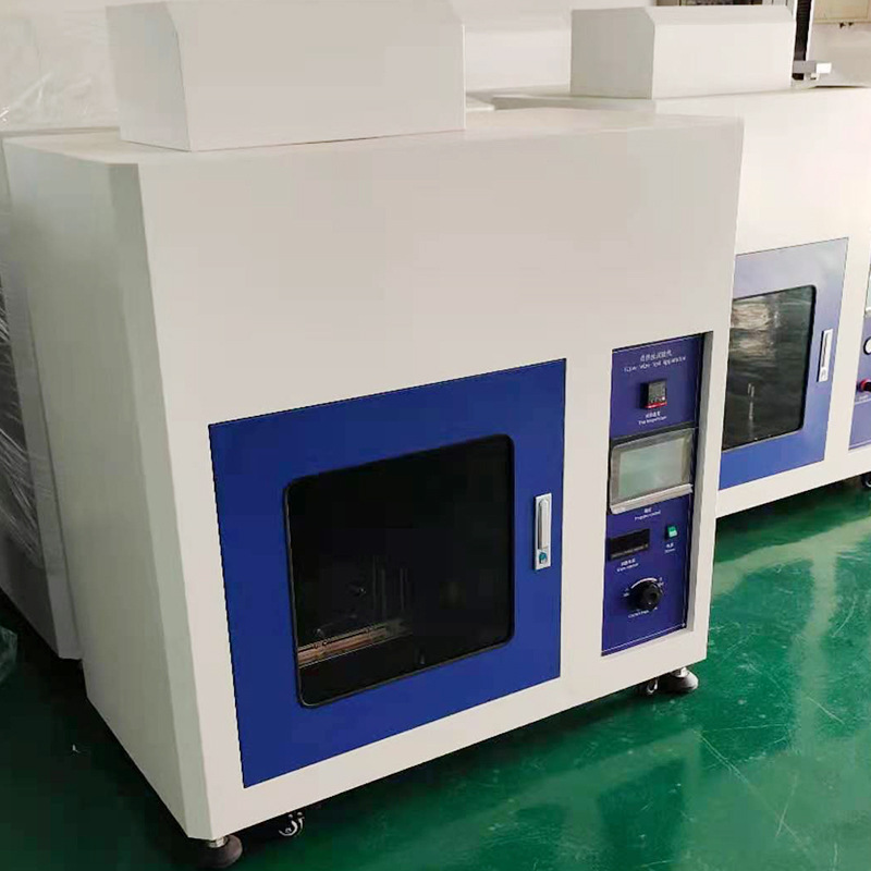 Horizontal vertical burning test unit UL94 plastic combustion intelligence control test machine plastic flame retardant class