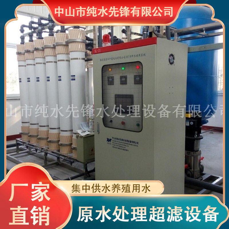 Raw water treatment superfiltration equipment 1-200T/H farm water reuse in rural centralized water supply