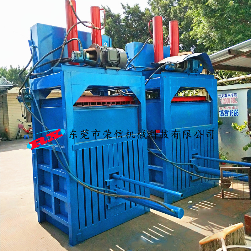 Xử lý tùy chỉnh 10 tấn bộ đóng gói thủy lực, thùng rác cỡ nhỏ, túi nhựa, máy đóng gói