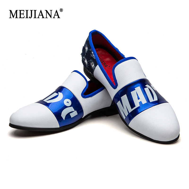 The big cross-border leather shoes, the Meijiana men of Europe and America, are dressed up in British Leisure Business shoes.