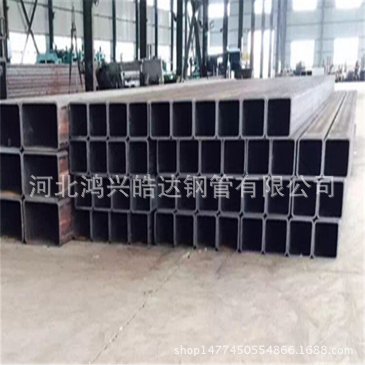 Q345B rectangular tube, large caliber rectangular tube, rounded tube production of 280.