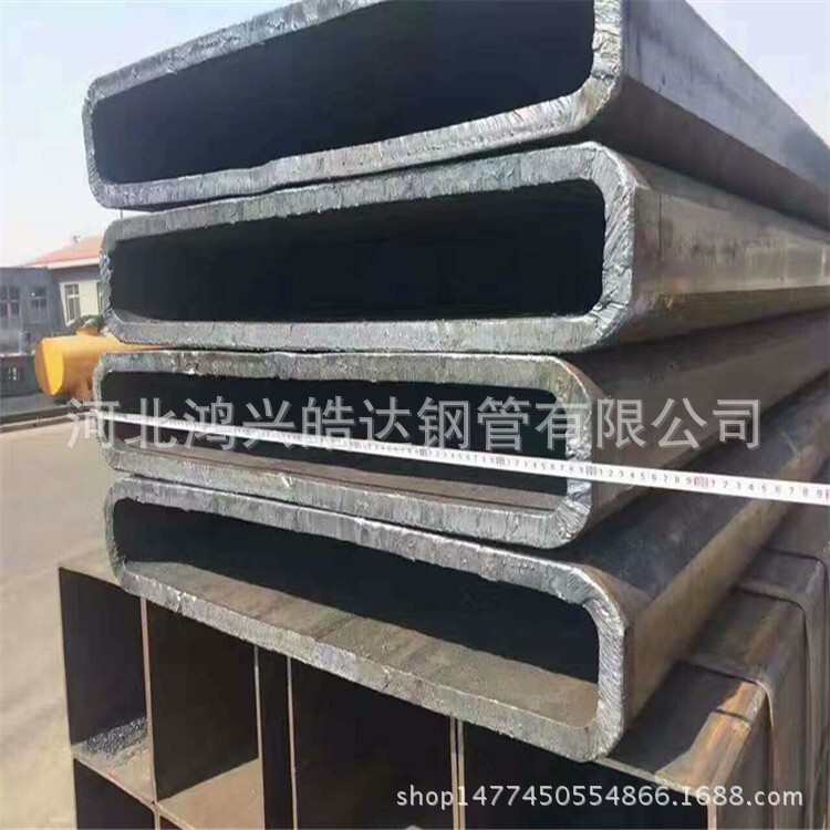 Q345B rectangular tube, large caliber rectangular tube, rounded tube production of 280.