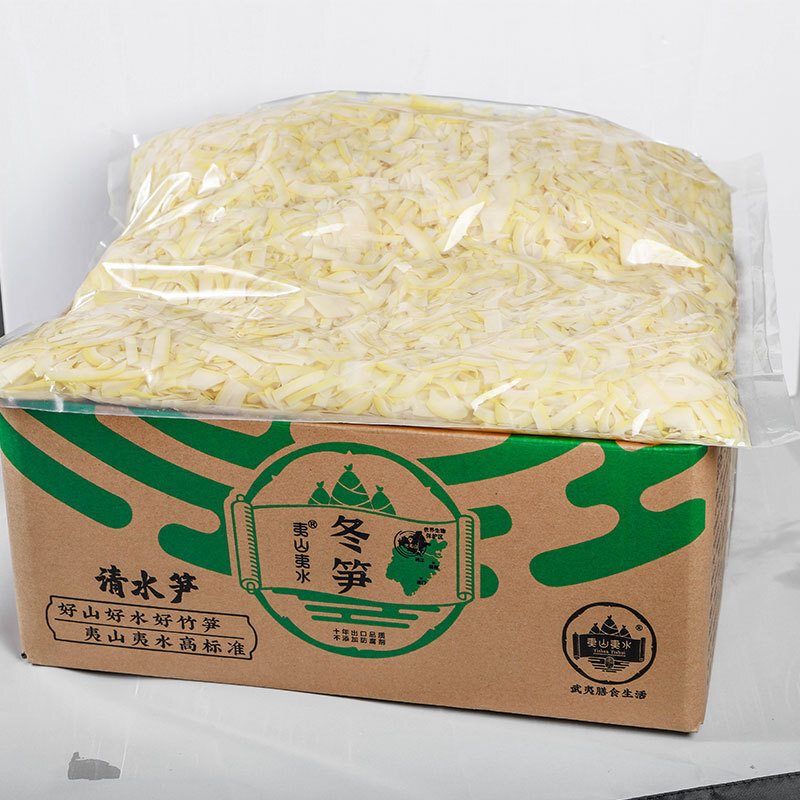 夷山夷水5kg/包茶筍切片火鍋爆炒冒菜商用央廚供應鏈清水食材筍片