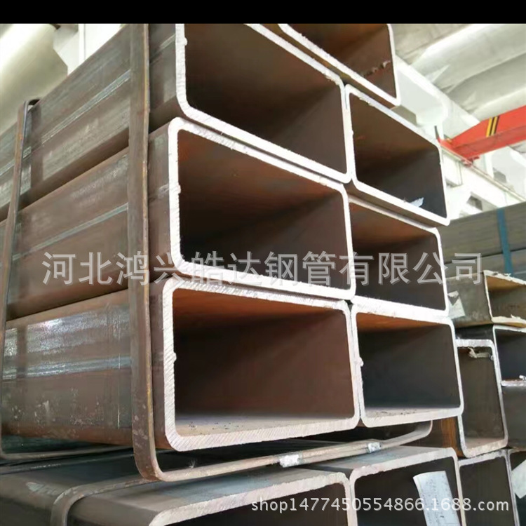 Q345B rectangular tube, large caliber rectangular tube, rounded tube production of 280.