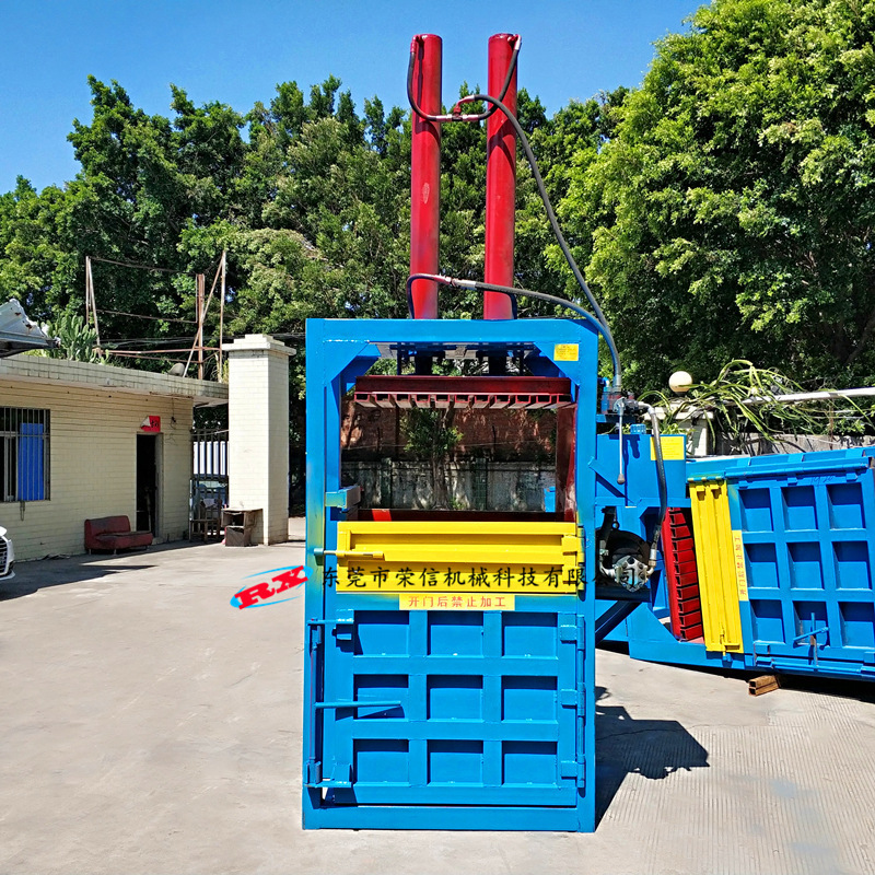 Xử lý tùy chỉnh 10 tấn bộ đóng gói thủy lực, thùng rác cỡ nhỏ, túi nhựa, máy đóng gói