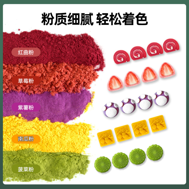 Potato powdered natural fruit and vegetable varnished with pure pumpkin gravyberries
