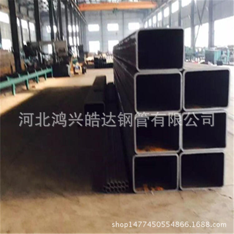 Q345B rectangular tube, large caliber rectangular tube, rounded tube production of 280.