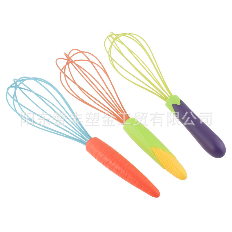 Supply of creative silicone eggplants, mixers, cream mixers, vegetable corn carrots.