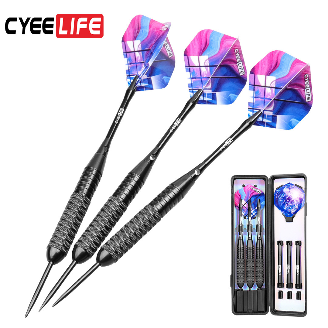 CyeeLife 3 와 22g 검정 plaster 에 a 단단한 darts 소송, spot cross-border darts