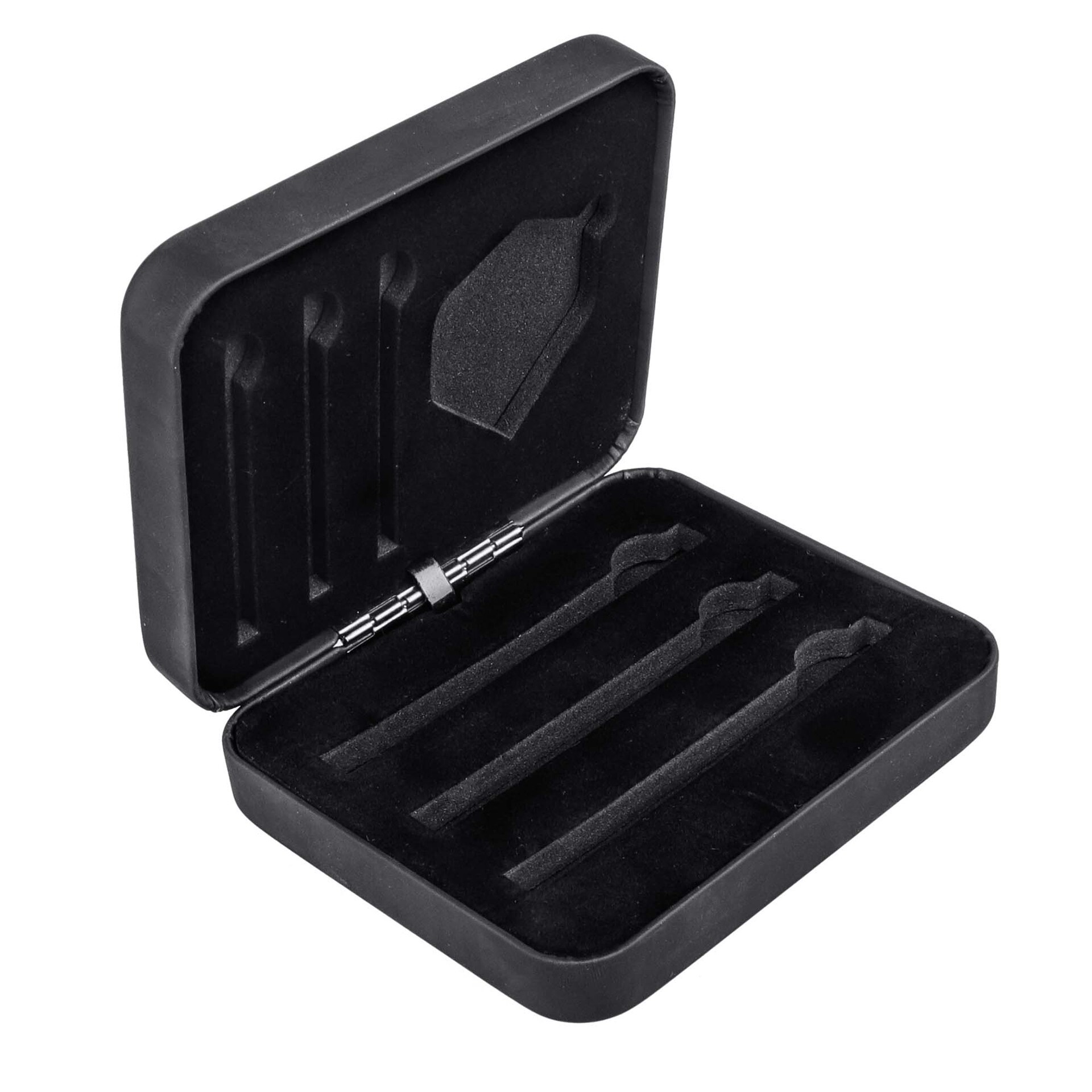 CyeelLife, black PU box, high-end tungsten steel darts box, three darts to collect boxes.