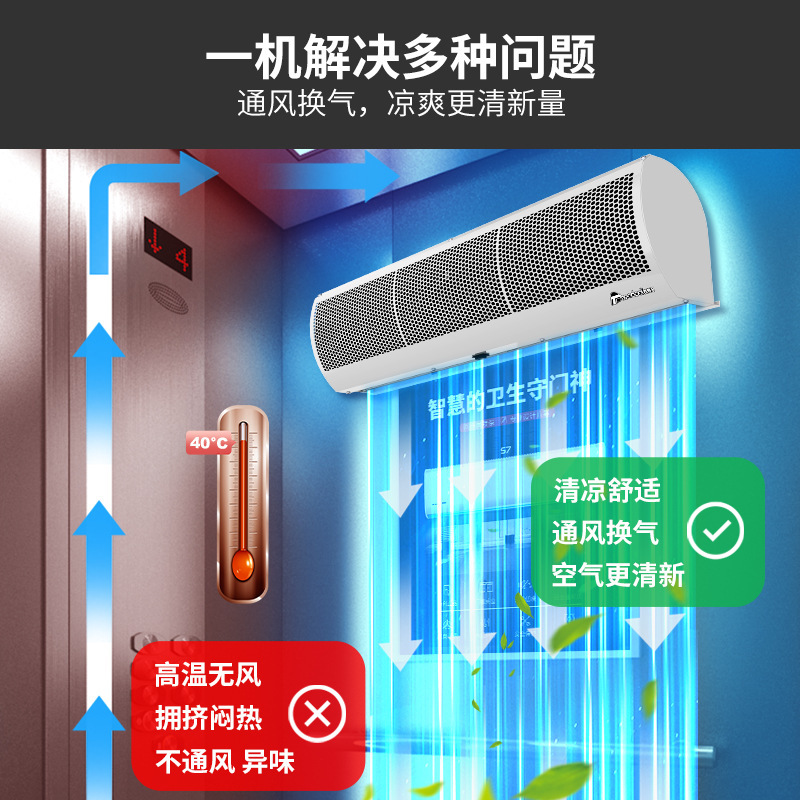 西奧多貫流式風幕機四季風系列0.9/1.2/1.5/1.8/2米廠家直銷