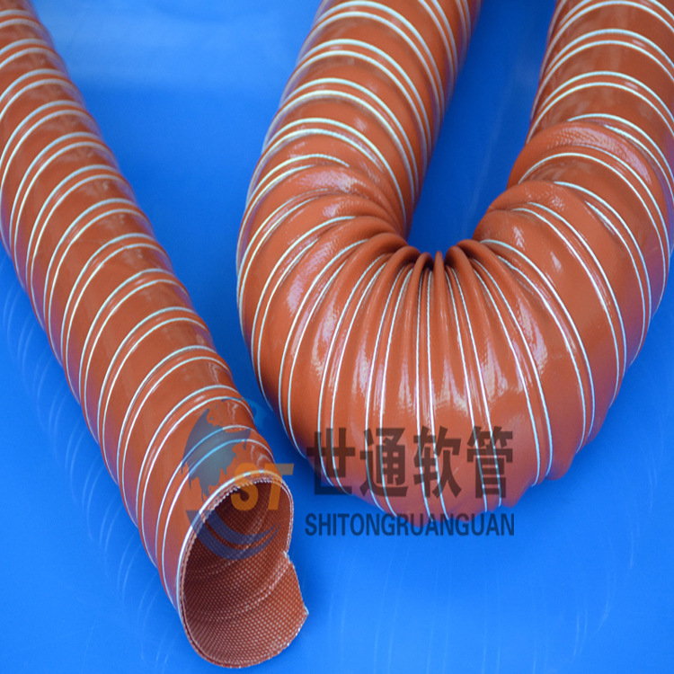 Supply red high-temperature pipes, red high-temperature hoses, red high-temperature tubes.