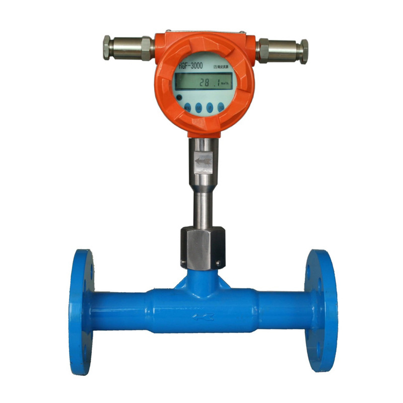 The manufacturer directly sells heat gas mass flow meters for high blast resistance to intellectual corrosive gases