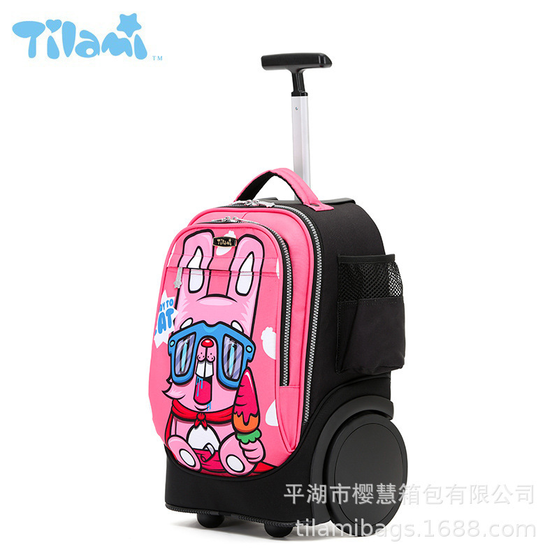 In the fourth grade and beyond, the stairwell-stairwelled school bag, double shoulder-packed school bag, private.