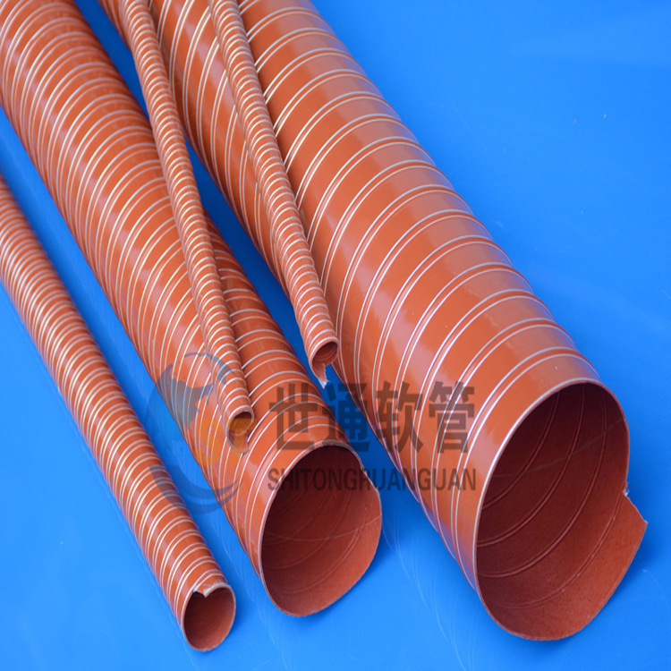 Supply red high-temperature pipes, red high-temperature hoses, red high-temperature tubes.